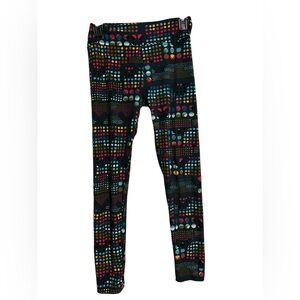 LuLaRoe Leggings with Multicolor Dots